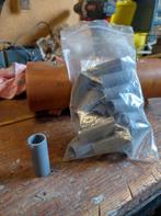 23 grijze moffen voor electro Installatiebuis 5/8, Enlèvement ou Envoi, Comme neuf