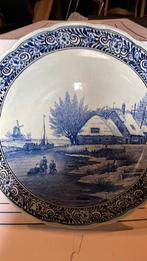 Assiette bleue décorative, Antiek en Kunst, Antiek | Wandborden en Tegels