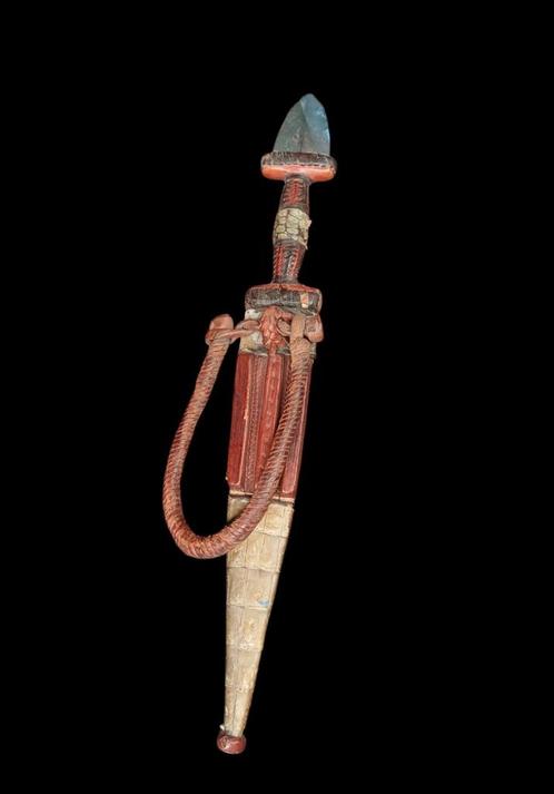 Couteau Touareg du Niger, Antiek en Kunst, Curiosa en Brocante, Ophalen