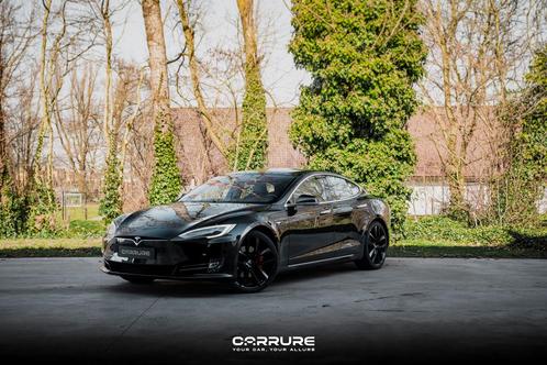 Tesla Model S P100d 772PK FULL SELF DRIVING, Auto's, Tesla, Bedrijf, Model S, 360° camera, ABS, Airconditioning, Android Auto