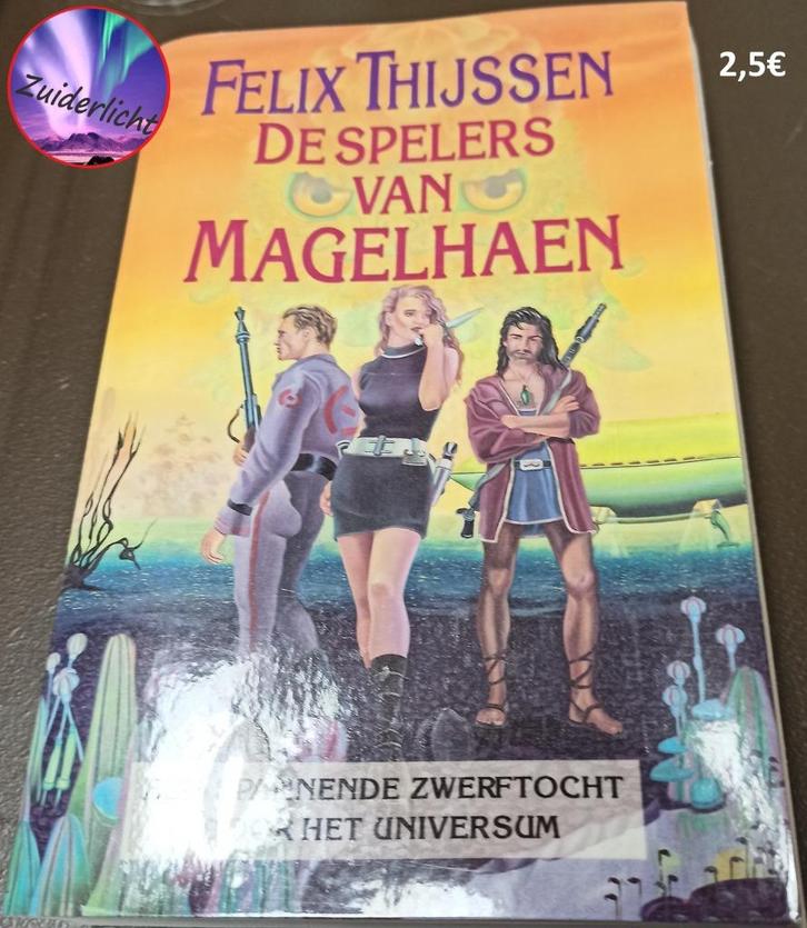 De Spelers van Magelhean - Felix Thijsen - SF, Boeken, Science fiction, Gelezen, Ophalen