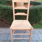 6 massief eiken stoelen. Geluchtgomd., Huis en Inrichting, Stoelen, Ophalen of Verzenden
