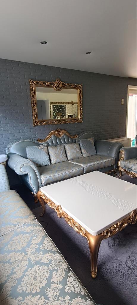 Complete salon te koop, Huis en Inrichting, Zetels | Complete zithoeken, Zo goed als nieuw, Ophalen