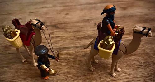 Playmobil kamelen set COMPLEET, Kinderen en Baby's, Speelgoed | Playmobil, Zo goed als nieuw, Complete set, Ophalen of Verzenden