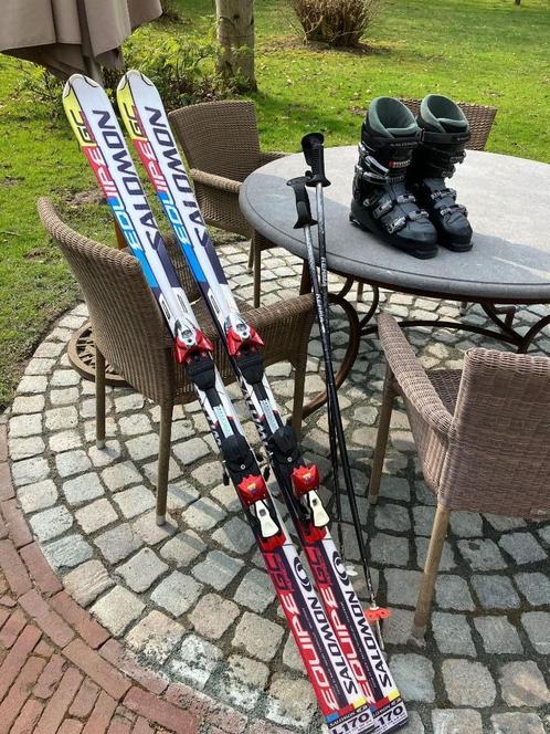 Salomon skiset 170/42, Sport en Fitness, Skiën en Langlaufen, Gebruikt, Ski's, Ski, Salomon, Carve, 160 tot 180 cm, Ophalen