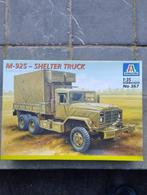 M-925 - Shelter Truck Italeri Nr. 367, 1:35, Hobby en Vrije tijd, Modelbouw | Auto's en Voertuigen, 1:32 tot 1:50, Nieuw, Truck