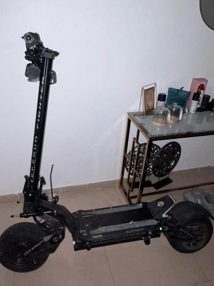 Teverun 7260R, Fietsen en Brommers, Steps, Gebruikt, Elektrische step (E-scooter), Verzenden