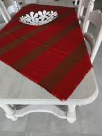 Mooi rood tafelkleed met franjes., Enlèvement ou Envoi, Comme neuf, Intérieur