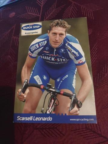 Wielerkaart : Leonardo Scarselli/Quick Step-Innergetic 2006 beschikbaar voor biedingen