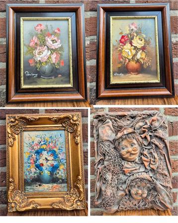 Kadertjes met schilderij beschikbaar voor biedingen