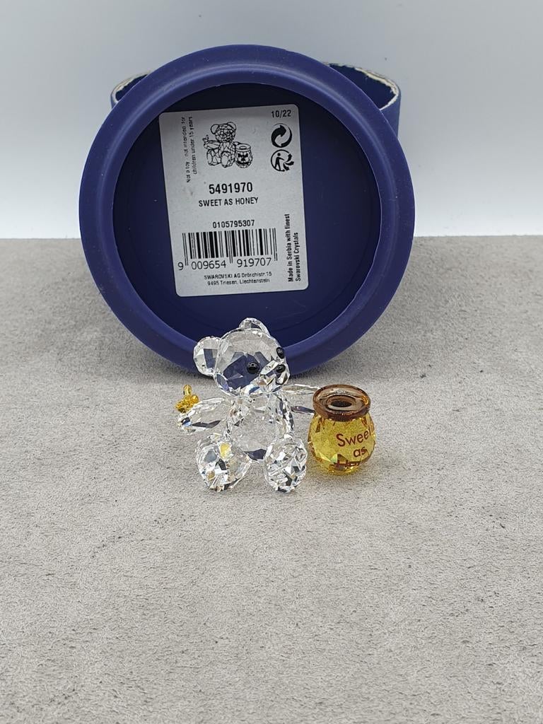 Swarovski Kris beer: Smeets As honey 5491970., Ophalen of Verzenden, Zo goed als nieuw