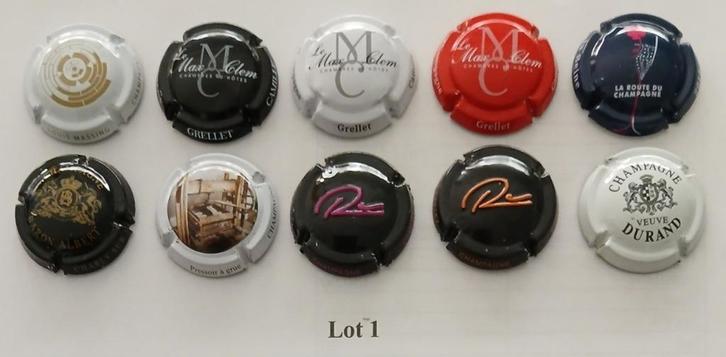 champagne capsules, Verzamelen, Wijnen, Zo goed als nieuw, Champagne, Frankrijk, Ophalen of Verzenden
