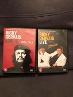 2 dvd’s Ricky Gervais : Politics en Animals, Cd's en Dvd's, Dvd's | Cabaret en Sketches, Gebruikt, Ophalen of Verzenden