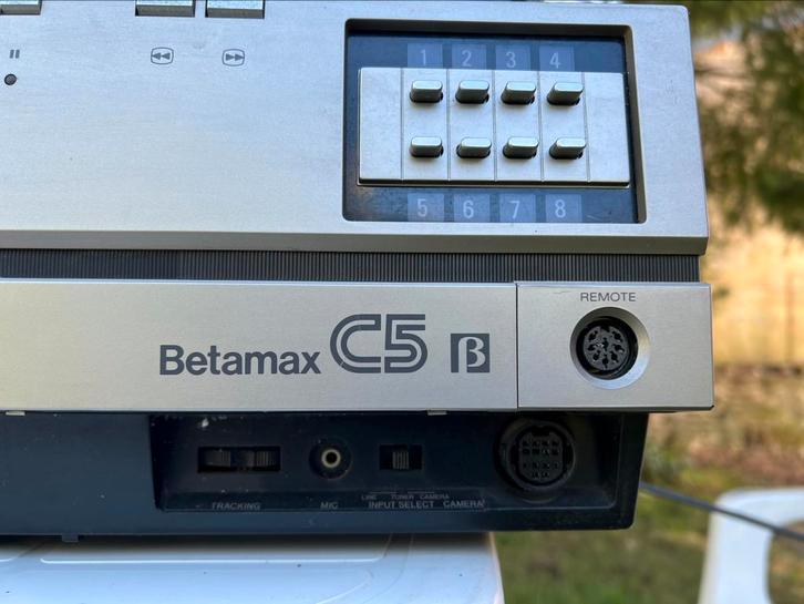 Betamax Sony C5, Audio, Tv en Foto, Videospelers, Gebruikt, Betamax-speler of -recorder, Ophalen