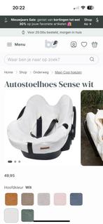 Autostoelhoes Sense wit - NIEUW (niet gebruikt), Kinderen en Baby's, Autostoeltjes, Ophalen of Verzenden, Zo goed als nieuw