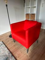 Rood / oranje fauteuil Ikea Skiftebo, Ophalen, Eenpersoons, Minder dan 75 cm, Zo goed als nieuw