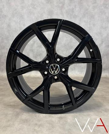 1x 19'' Volkswagen Golf 8 R Estoril velg BLACK BTW Origineel beschikbaar voor biedingen
