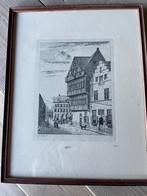 Jozef Linnig pentekening, Antiek en Kunst, Ophalen