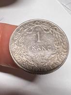 België 1 Franc 1914 zilver, Ophalen of Verzenden, Zilver