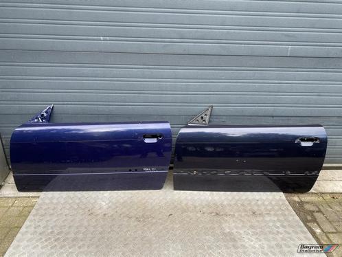 Bmw E36 cabrio coupe deur portier links 3-serie blauw goede, Auto-onderdelen, Carrosserie, Deur, BMW, Gebruikt, Ophalen