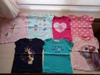 Nieuwstaat, pakket t-shirts maat 110 meisje, Kinderen en Baby's, Kinderkleding | Maat 110, Meisje, Ophalen of Verzenden, Zo goed als nieuw