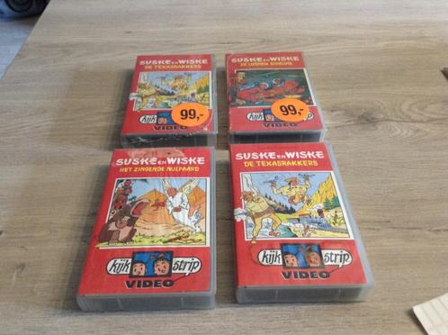 Suske en Wiske verschillende VHS banden (1991), Verzamelen, Stripfiguren, Zo goed als nieuw, Overige typen, Suske en Wiske, Ophalen of Verzenden