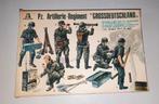 German artillerie régiment 1/35 Italeri., Hobby en Vrije tijd, Modelbouw | Figuren en Diorama's, Ophalen of Verzenden, Zo goed als nieuw