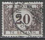 Belgie 1922 - OBP 34aTX - Takszegel 20 c. (ST), Verzenden, Gestempeld, Gestempeld