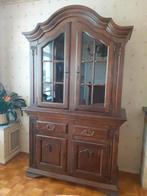 vitrine kast, Huis en Inrichting, Kasten | Vitrinekasten, Ophalen, Gebruikt, 100 tot 150 cm, 200 cm of meer