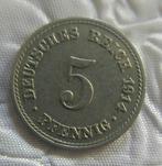 Monnaie munten allemagne 5 pfennig 1914 A, Postzegels en Munten, Munten | Europa | Euromunten, Duitsland, Ophalen of Verzenden