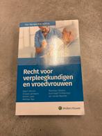 Recht voor verpleegkundigen en vroedvrouwen, Boeken, Ophalen of Verzenden