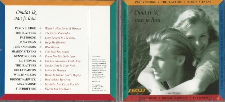 CD * OMDAT IK VAN JE HOU, Cd's en Dvd's, Cd's | Pop, Zo goed als nieuw, 1960 tot 1980, Ophalen of Verzenden