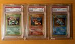 Pokemon 1998 P.M. Japanese Holo CD PROMO Big 3 PSA10, Hobby en Vrije tijd, Verzamelkaartspellen | Pokémon, Ophalen of Verzenden