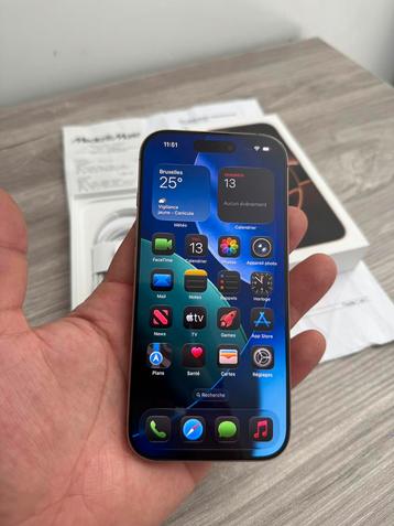 iPhone 16 Pro 128GB Désert Titanium NEW!! Vd/éch s25 +,ultra beschikbaar voor biedingen