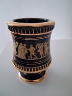 Vase grèque cobalt est or., Enlèvement ou Envoi