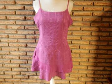 (94)- robe femme t.40 rose  - 3suisses - beschikbaar voor biedingen