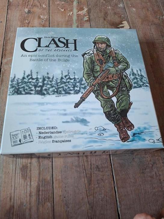Clash of the Ardennes - gezelschapsspel, Hobby en Vrije tijd, Gezelschapsspellen | Bordspellen, Ophalen