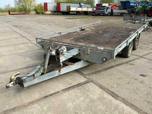 Eduard PL20 Plateau aanhangwagen, Auto diversen, Aanhangers en Bagagewagens, Gebruikt