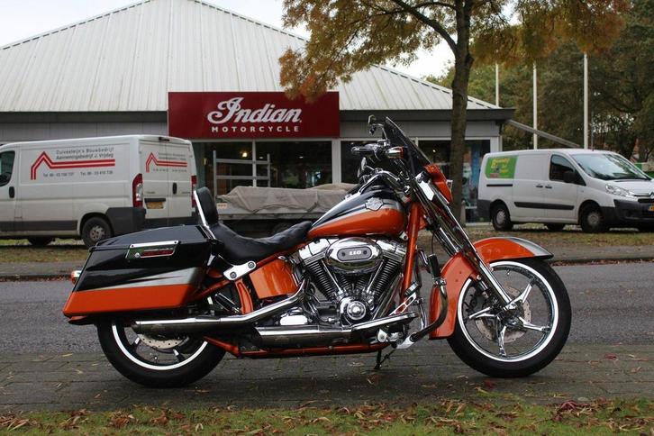 Harley-Davidson Softail FLSTSE CVO softail convertible, Motoren, Motoren | Harley-Davidson, Bedrijf, Chopper