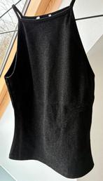 Top noir taille 34, Sans manches, H&M, Enlèvement ou Envoi, Comme neuf
