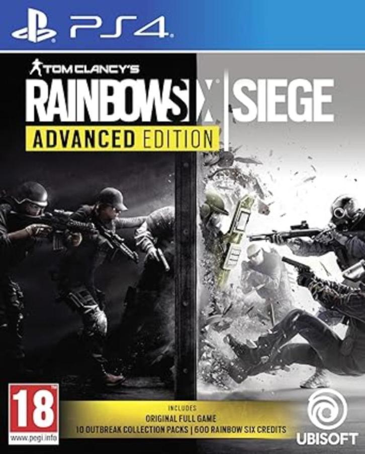 Tom Clancy's Rainbow Six Siege Advanced Edition PS4, Games en Spelcomputers, Games | Sony PlayStation 4, Nieuw, Avontuur en Actie