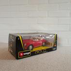 Burago Porsche 356B Cabriolet 1961 - rood -  1/18 model, Hobby en Vrije tijd, Ophalen of Verzenden, Zo goed als nieuw, Auto, Burago