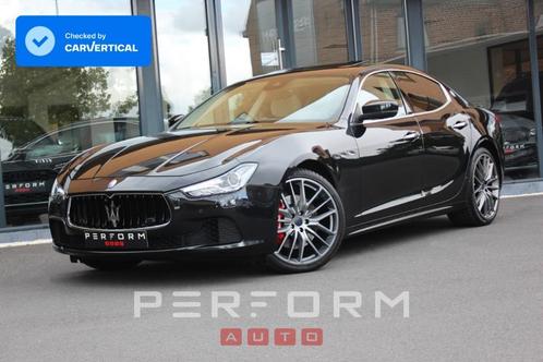 MASERATI GHIBLI 3.0D*EURO6*DEALER OHB*FULL OPTION* + 1J GRNT, Auto's, Maserati, Bedrijf, Te koop, Ghibli, 360° camera, ABS, Achteruitrijcamera