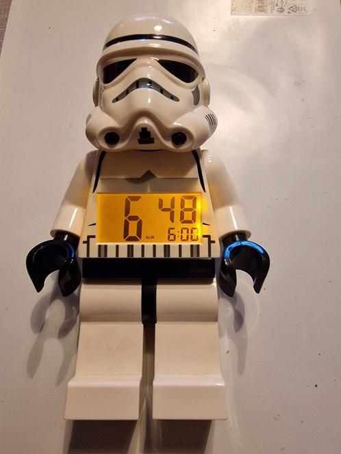 Horloge Stormtrooper Lego Star Wars, Collections, Star Wars, Utilisé, Ustensile, Enlèvement ou Envoi