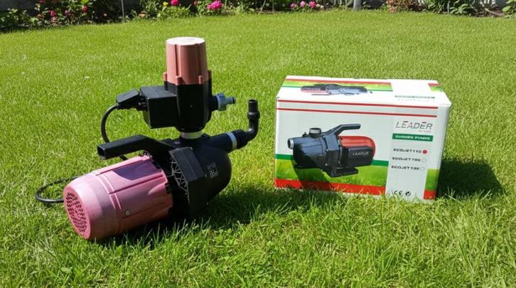 Waterpomp Leader Ecojet 110, Tuin en Terras, Waterpompen, Zo goed als nieuw, Elektrisch, Regentonpomp, Ophalen