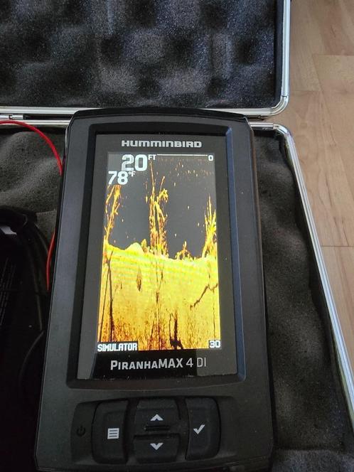 Fishfinder PIRANHAMAX 4DI Humminbird, Watersport en Boten, Hengelsport | Algemeen, Gebruikt, Ophalen