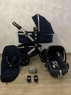Joolz Geo 2 petrol Blauw kinderwagen 3-in-1 Set, Kinderwagen of Buggy, B, Ophalen of Verzenden, Zo goed als nieuw