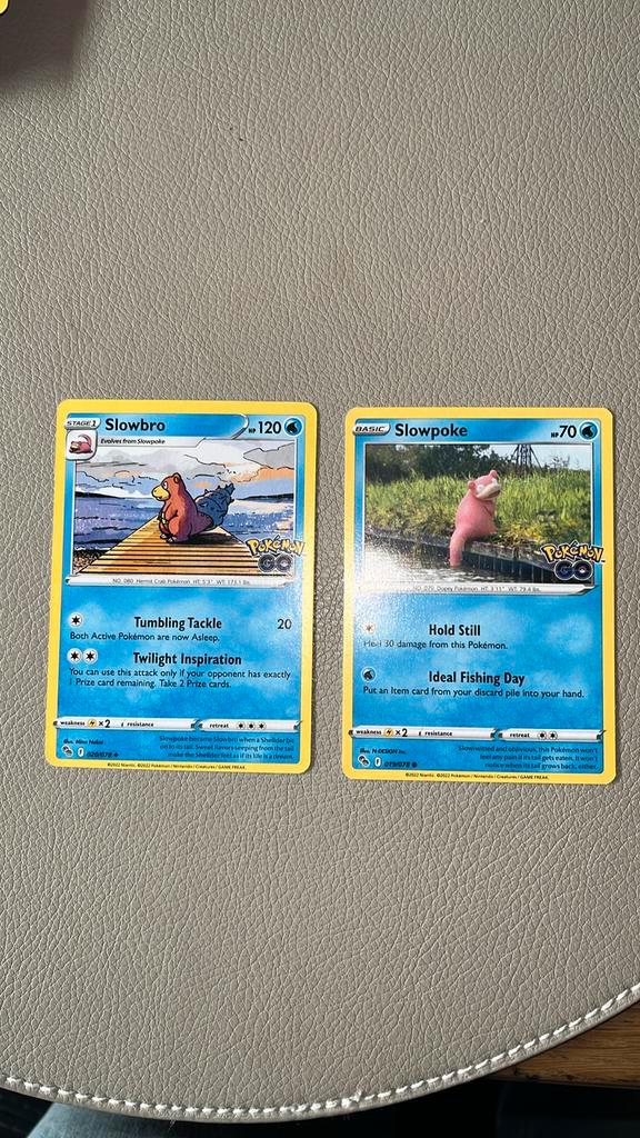 Slowbro en slowpoke nieuw, Verzamelen, Speelkaarten, Jokers en Kwartetten, Nieuw, Speelkaart(en), Ophalen of Verzenden