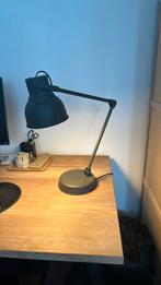 Bureaulamp, zwart industriële design met draadloos oplader, Huis en Inrichting, Ophalen, 50 tot 75 cm, Zo goed als nieuw, Metaal