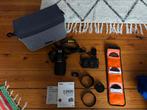 Ensemble Nikon D3400 + 18-105mm VR + 3 batteries + filtres, Audio, Tv en Foto, Fotocamera's Digitaal, Ophalen, Zo goed als nieuw